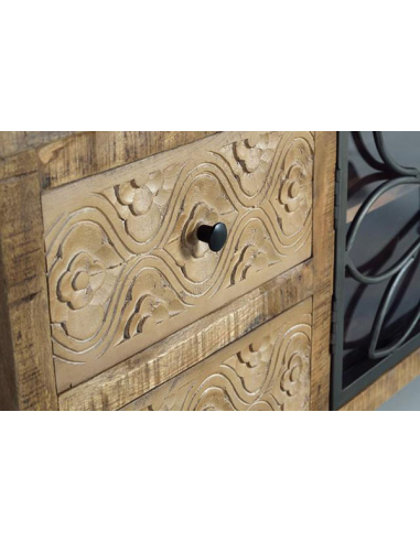 Mueble TV Nagoya madera de mango