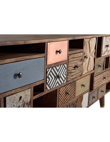 Aparador  Lusaka madera de mango con...