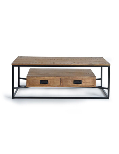 Mesa de centro Argel estilo industrial