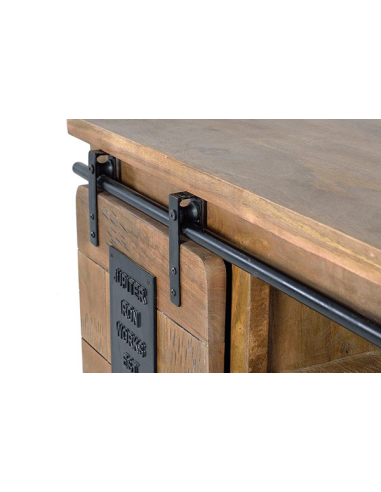 Mueble TV Acra madera de mango estilo... Mueble TV Acra madera de mango estilo...