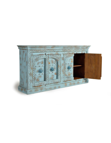 Aparador Azul madera de mango