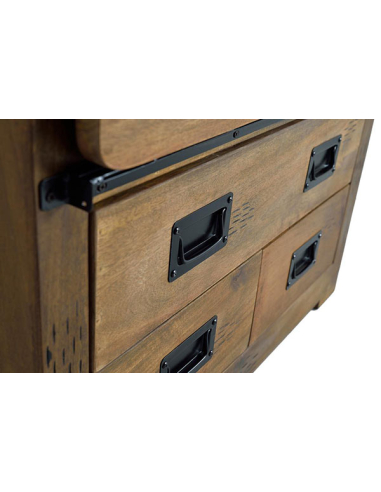 Vitrina alacena Acra madera de mango