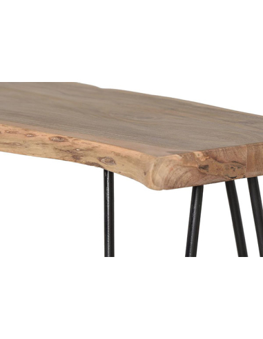 Consola en madera de acacia y patas...