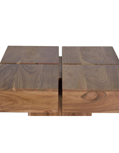 Mesa de centro en madera de acacia