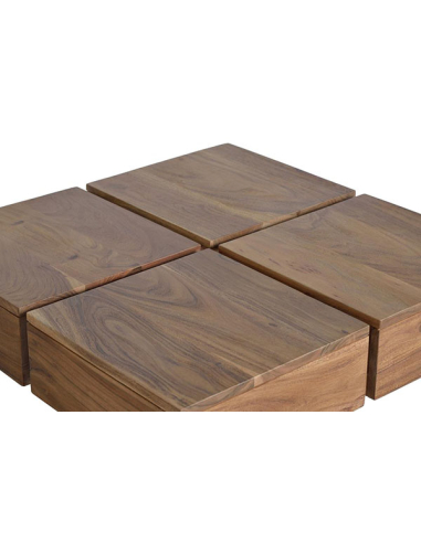 Mesa de centro en madera de acacia