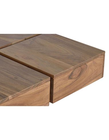 Mesa de centro en madera de acacia
