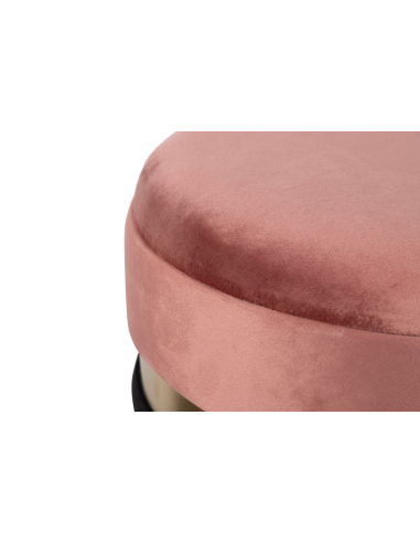 Set 2 puffs velvet tonos grises,...