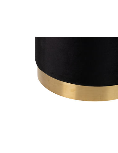 Set 2 puffs velvet tonos grises,...