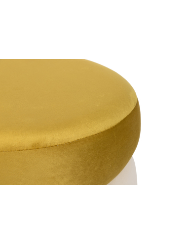 Set 2 puffs velvet tonos grises,...