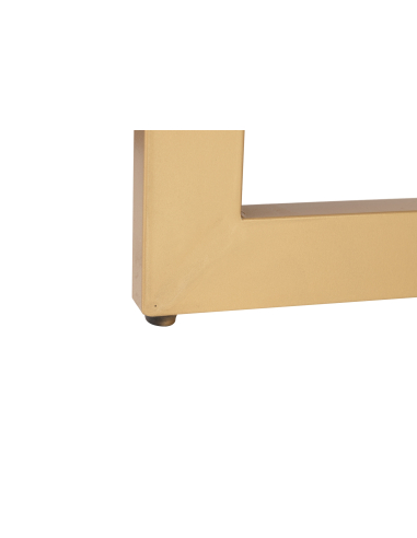 Mesa de comedor MDF metal blanca y... Mesa de comedor MDF metal blanca y...