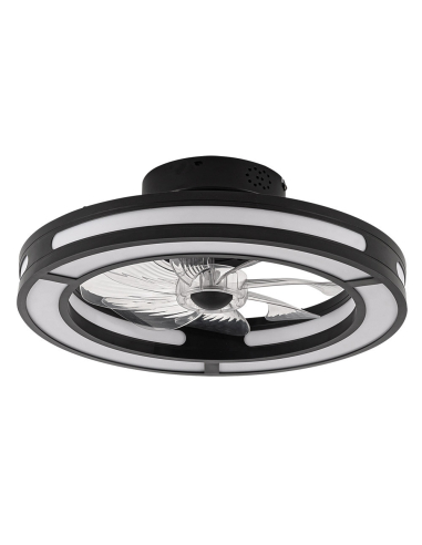 Ventilador DC Anastasia Negro/plata 8... Ventilador DC Anastasia Negro/plata 8...