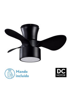 Ventilador DC Kos Negro 3...