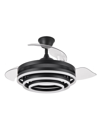 Ventilador DC Kai Negro 3 aspas...