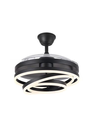 Ventilador DC Kai Negro 3 aspas...