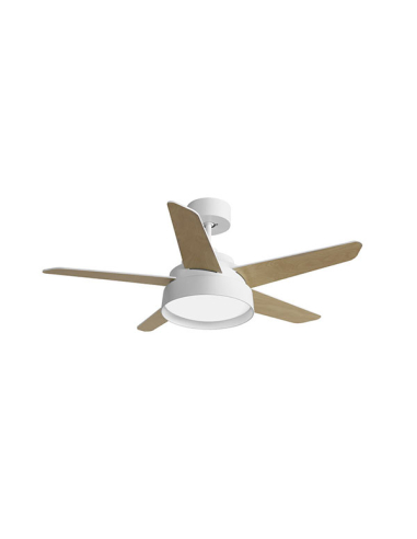 Ventilador DC Blanco Lebeche 5 aspas...
