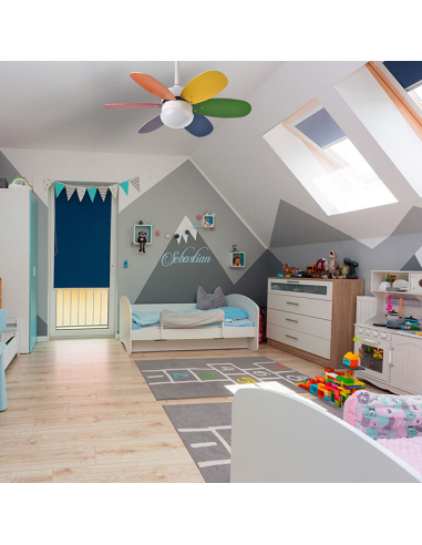 Ventilador DC Alves Blanco  6 aspas... Ventilador DC Alves Blanco  6 aspas...