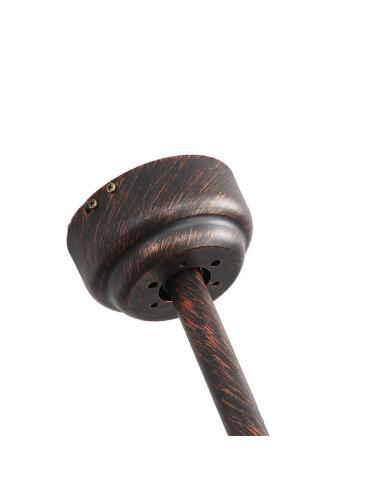 Ventilador DC Klod Rústico y Nogal 4...