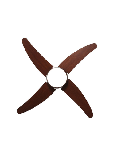Ventilador DC Klod Rústico y Nogal 4...