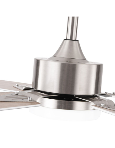 Ventilador DC Hupe Níquel 4 aspas