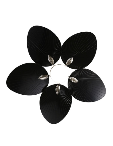 Ventilador  DC Chaw Níquel y Negro 5...