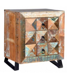Mesita vintage madera reciclada