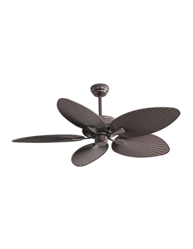 Ventilador DC Borasco Marrón 5 aspas