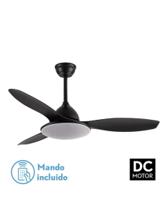 Ventilador DC Negro Yael 3...