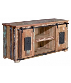 Mueble vintage de madera reciclada