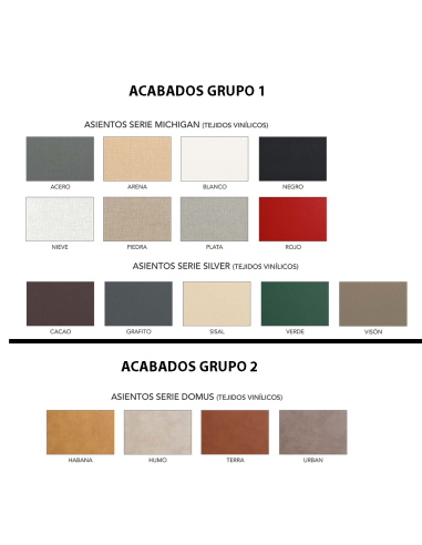 Taburete de Cocina Sada Haya Tapizado