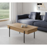 Mesa de centro elevable Natura mod. 37099 | Kasas Decoración