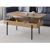 Mesa de centro elevable Natura mod. 37099 | Kasas Decoración