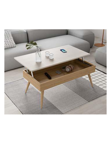 Mesa de centro elevable Natura 116 mod.