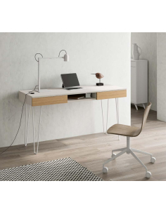 Escritorio con cajones y...