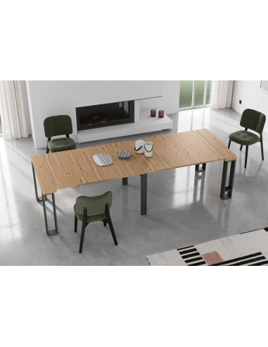 Consola Convertible en mesa de... Consola Convertible en mesa de...