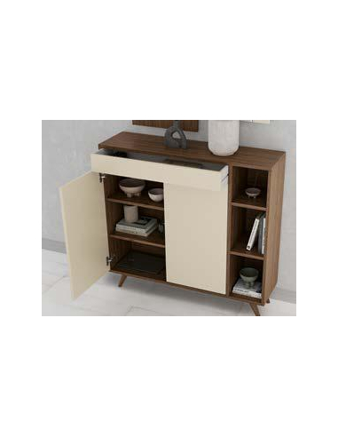 Mueble Recibidor cajón, dos puertas y...