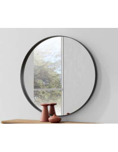 Espejo redondo con marco...