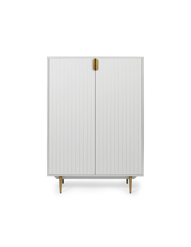 Aparador alto cubo Candem blanco...