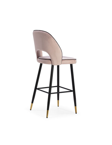 Set 2 Taburetes ST-539 terciopelo rosa