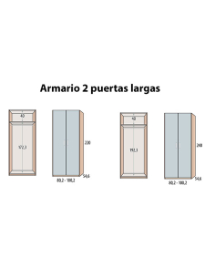 Armario juvenil Win Basic 2... 2