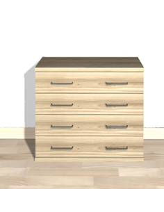 Cómoda juvenil cuatro...