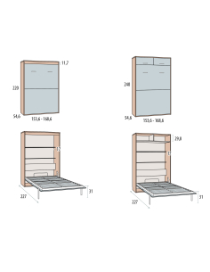 Cama abatible vertical... 2