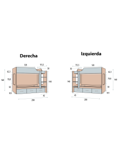 Cama litera Basic módulo... 2