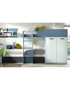 Cama litera block Basic con...