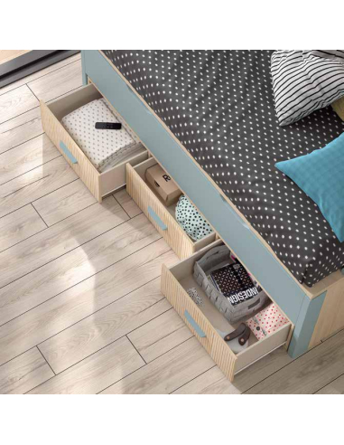 Compacto juvenil bicama Basic R-64...