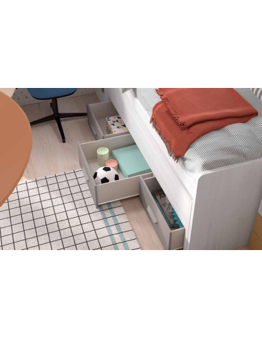 Compacto juvenil Basic largueros con...