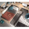 Cama nido juvenil Basic mod. 37718 | Kasas Decoración