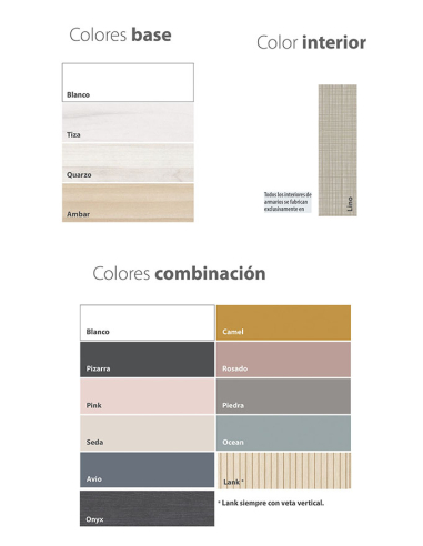 Habitación juvenil cama compacta Basic8