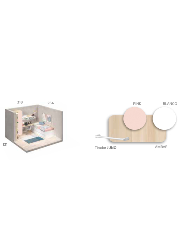 Composición Habitación Juvenil Win...