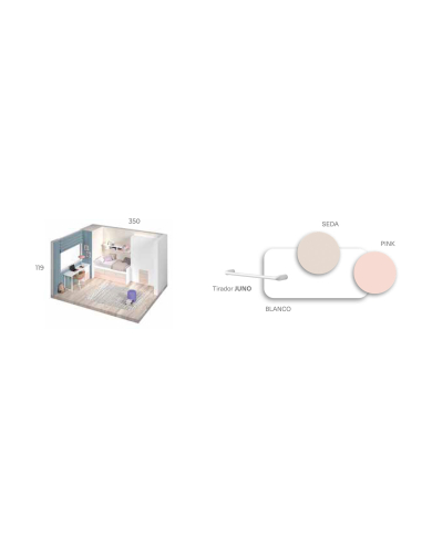 Composición Habitación Juvenil Win...