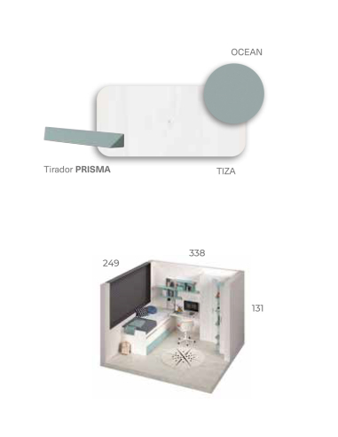 Composición Habitación Juvenil Win...